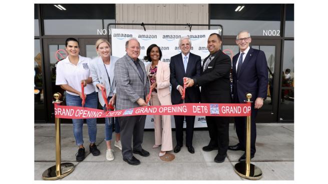 Amazon opens a new next-gen fulfillment center in Detroit (Photo: Business Wire).