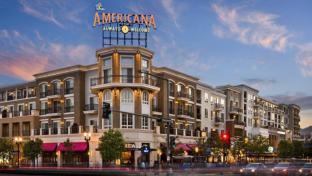 The Americana at Brand combines retail, entertainment and luxury apartments. 